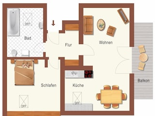 Ferienwohnung Garmisch-Partenkirchen Grundriss 27