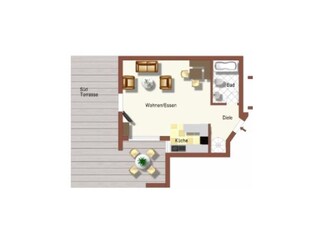 Ferienwohnung Grainau Grundriss 16