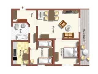 Ferienwohnung Garmisch-Partenkirchen Grundriss 26