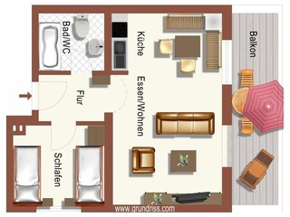 Ferienwohnung Garmisch-Partenkirchen Grundriss 23