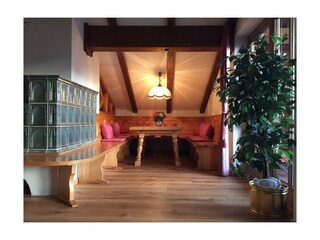 Essecke im Wohnbereich