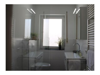 Badezimmer mit Dusche