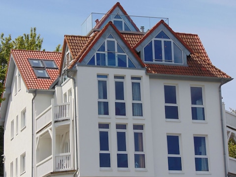 Ferienwohnung "Leuchtturmblick" in der Villa Joksch