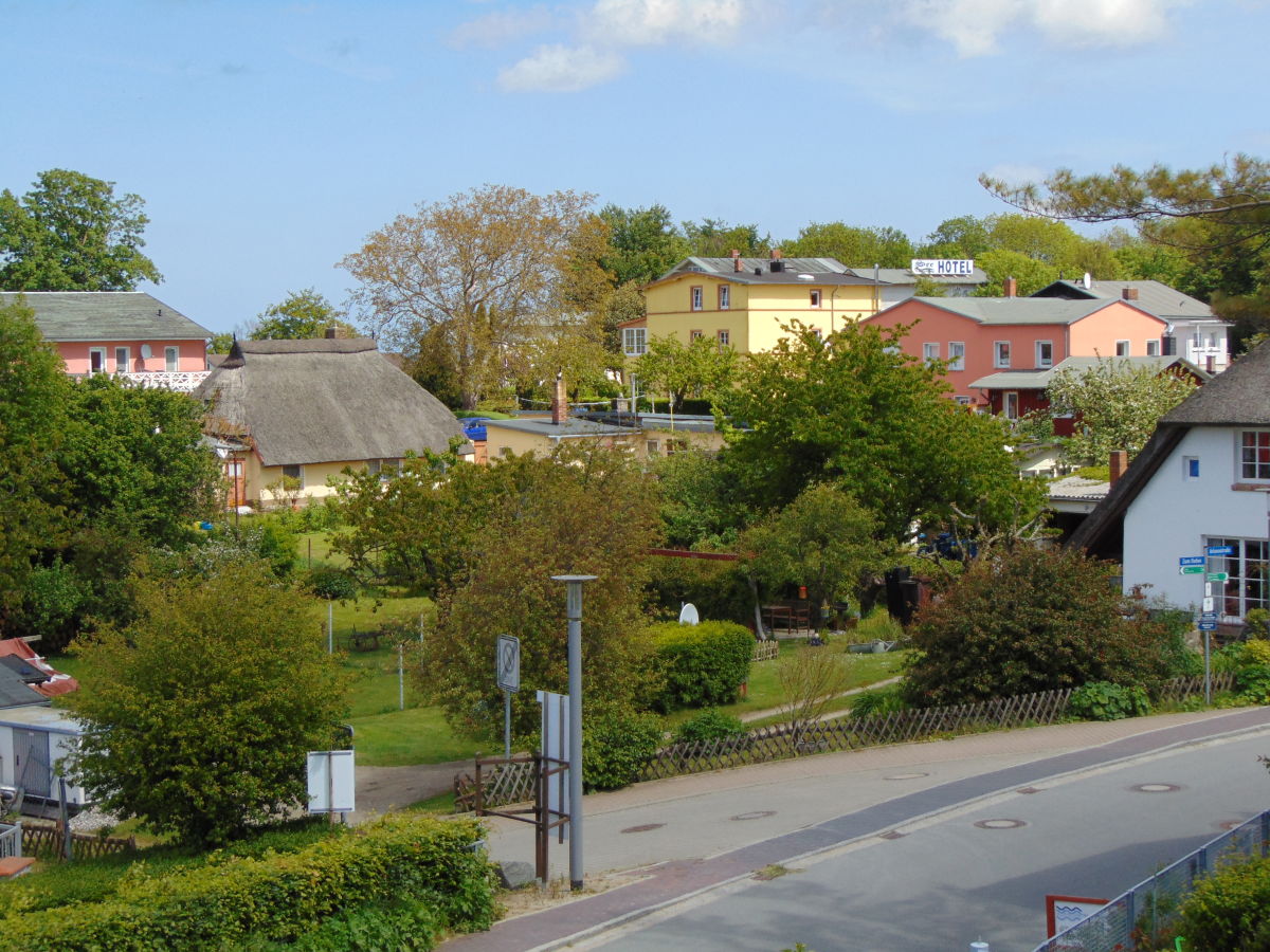 Blick aus dem Wohnzimmer auf Lohme