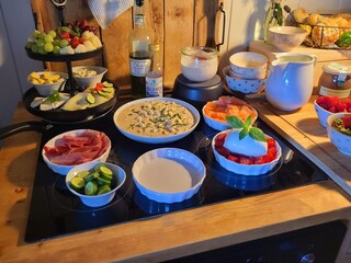 Gebuchtes  (Buffet auf Anfrage)