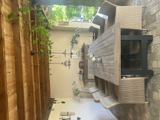 Überdachte Terrasse