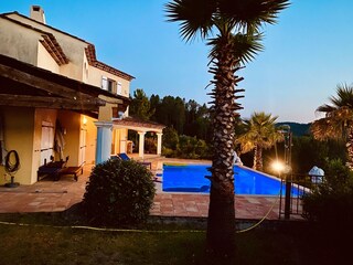 Villa Montauroux Grabación al aire libre 9