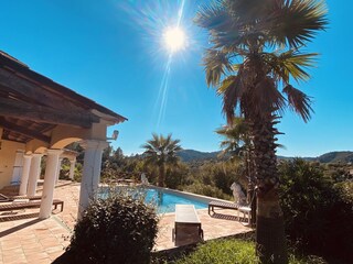Villa Montauroux Grabación al aire libre 12