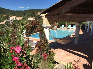 Villa Montauroux Grabación al aire libre 14