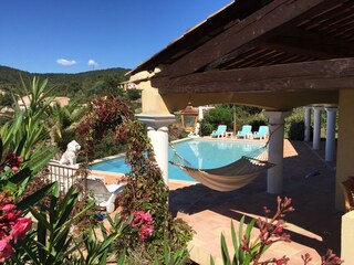 Villa Montauroux Grabación al aire libre 5