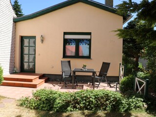 Boddenwohnung mit Terrasse und Sitzplatz