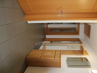 "Ferienwohnung Braun" Flur mit Garderobe