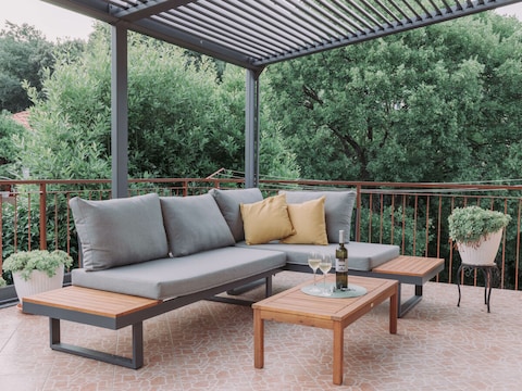 Ferienwohnung in Zentrums Nähe mit gemütlicher Terrasse