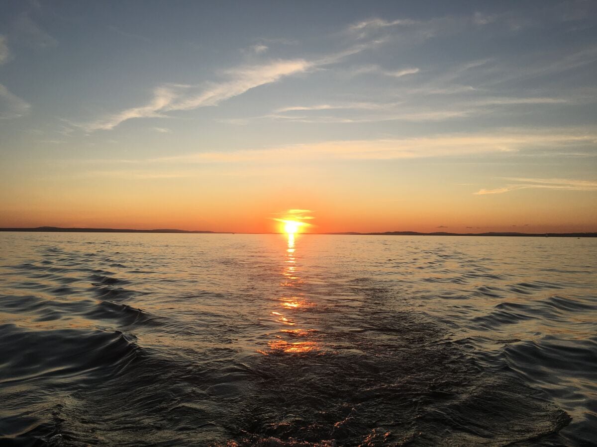 Sonnenuntergang am See