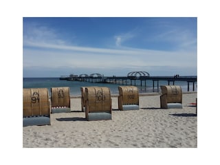 650m entfernt vom Strand / 1200m bis zur Seebrücke