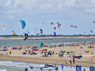 Das Paradies für die Kiter am Superspot Brouwersdam