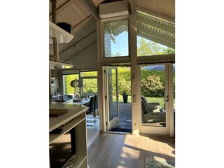 Blick auf die Terrasse