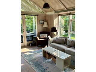 Blick auf den Couchbereich