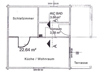 Appartamento per vacanze Turnau Pianta del piano 25