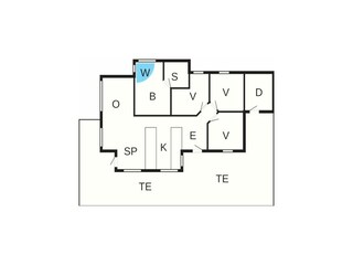 Ferienhaus Løkken Grundriss 30