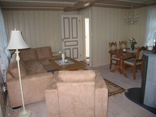 Vakantiehuis Ulvik Woonkamer 23