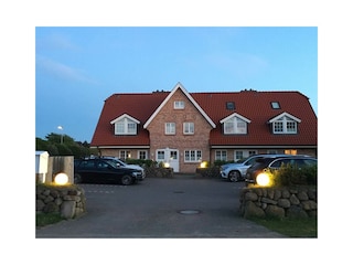 Parkplatz direkt vor dem Haus