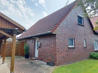 Ferienhaus Nesse Außenaufnahme 2