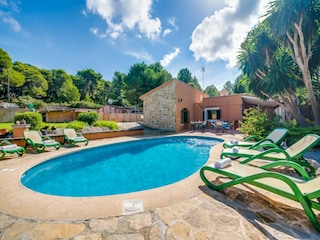 Vakantiehuis Cala Mesquida Buitenaudio-opname 3