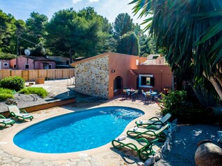 Vakantiehuis Cala Mesquida Buitenaudio-opname 9