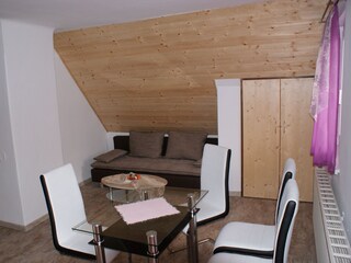 Vakantiehuis Bodensdorf Woonkamer 8