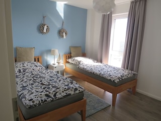 Das zweite Schlafzimmer.
