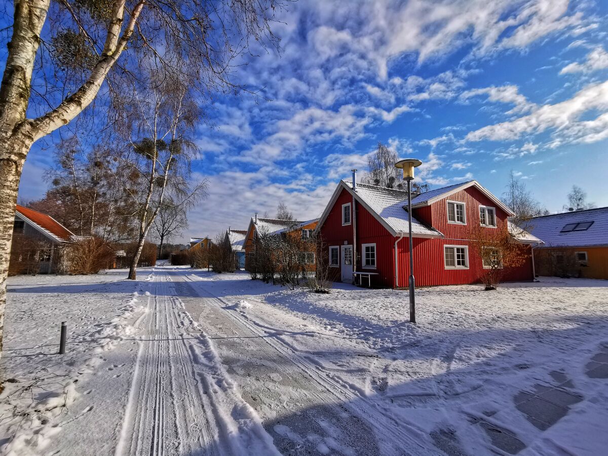 Ferienhaus "Storch" im Winter