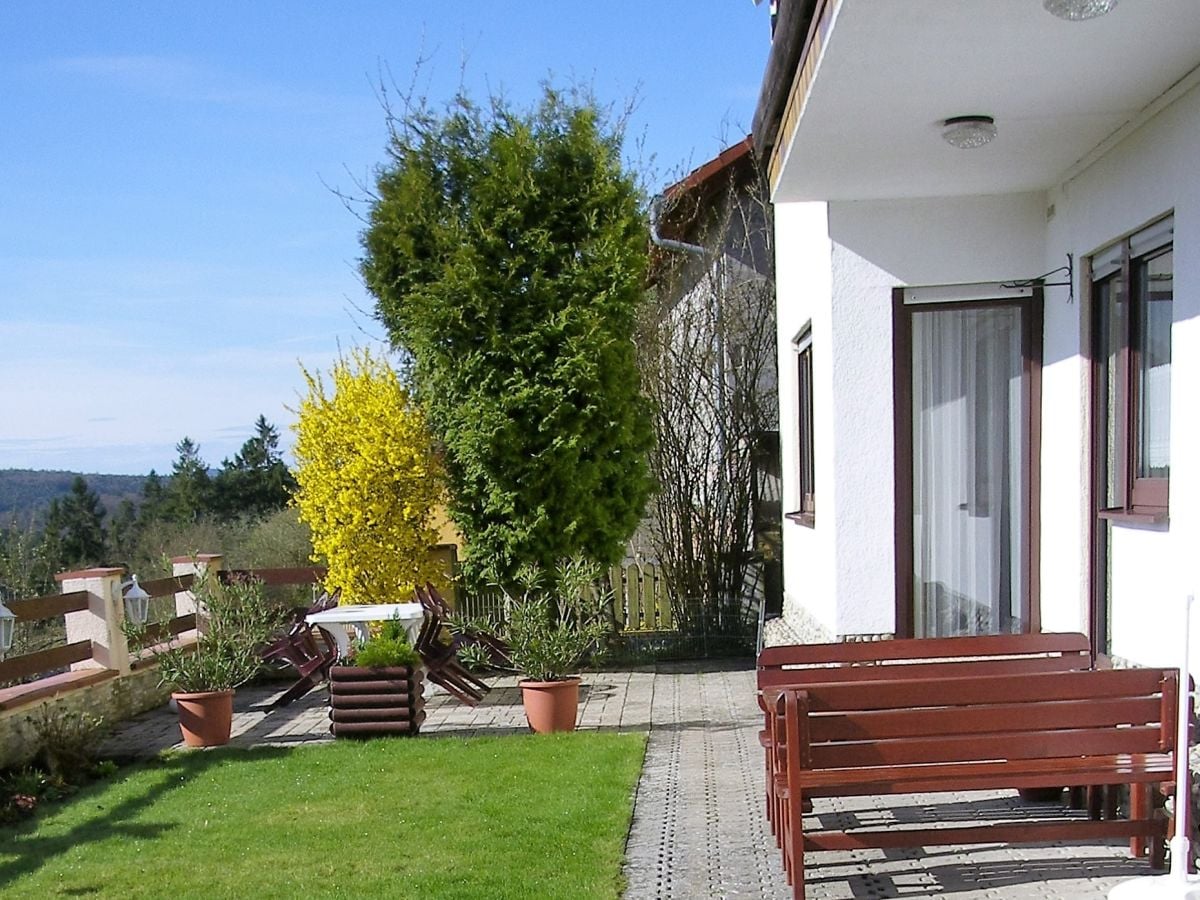 Terrasse im Frühling