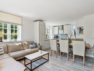 Living and dining area