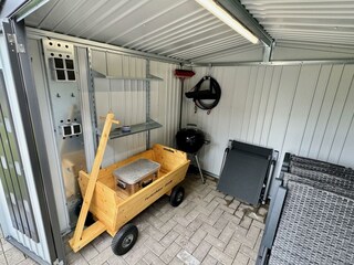 Gartenhaus Innen 1
