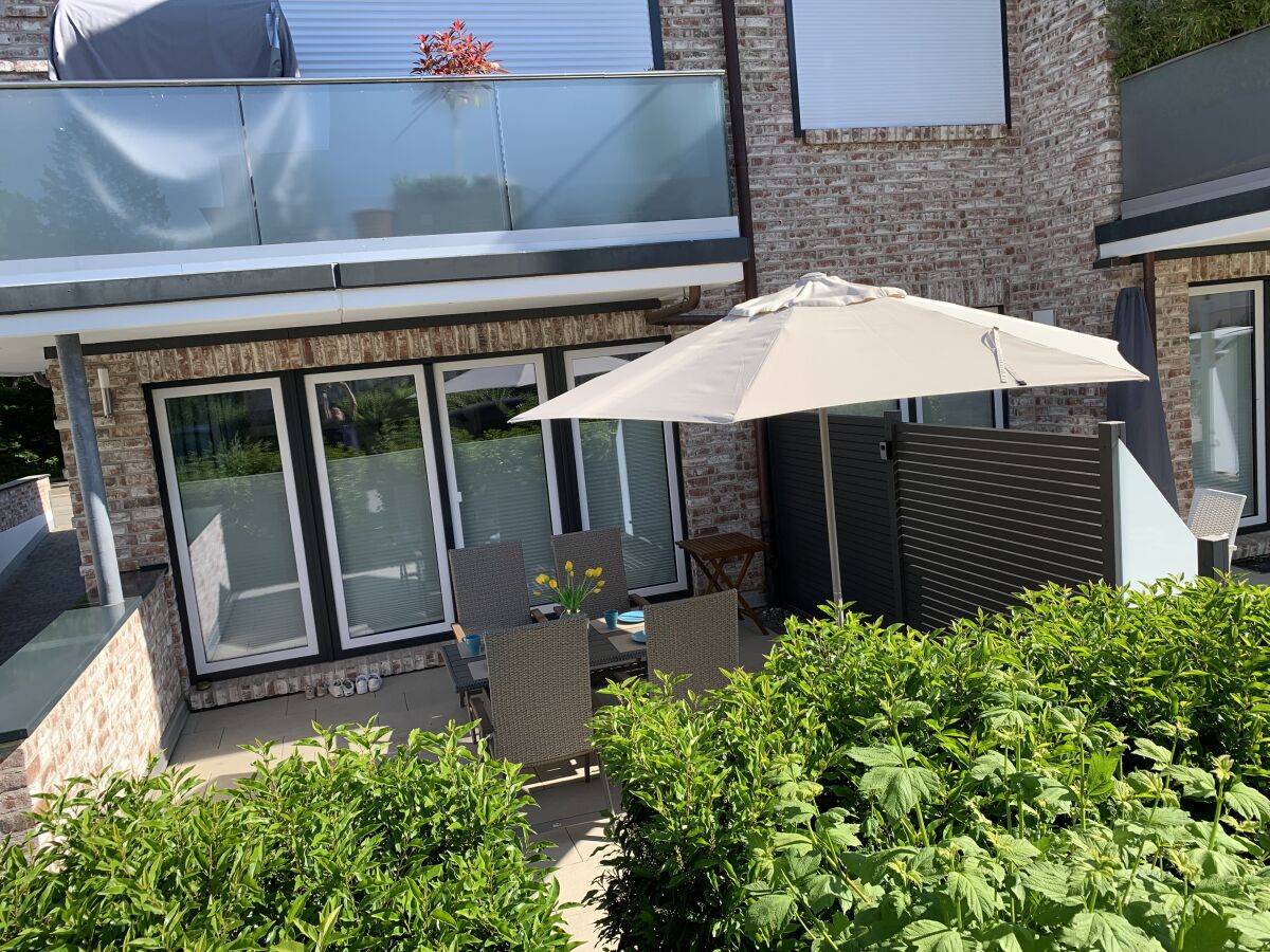 Ferienwohnung mein Ankerplatz Terrasse