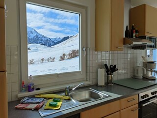 Ausblick Küche