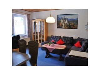 Wohn-, Essbereich_Wohnung Nr. 5
