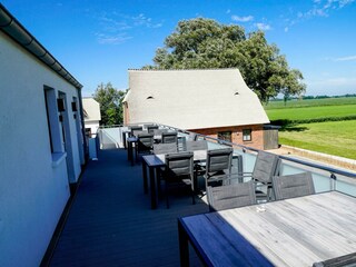 Balkon vor dem Eingang _ Fewo 6-9