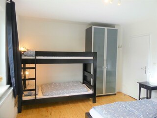 Etagenbett im Schlafzimmer