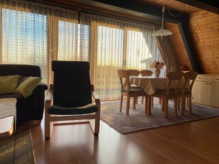 Esstisch im Wohnbereich