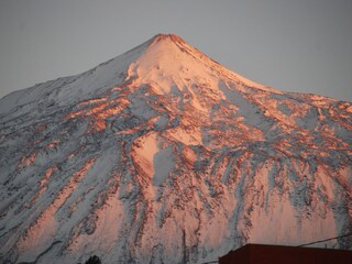 Casa Flores - Teide im Schnee