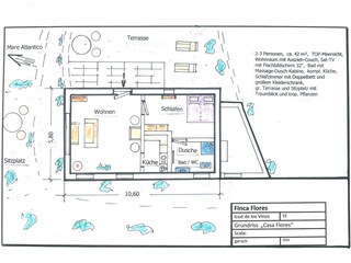 Vakantiehuis Icod de los Vinos Grondplan 24