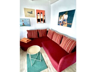 Gemütliche Sofaecke