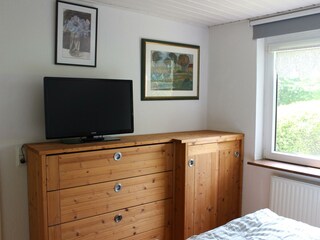 TV im Schlafzimmer
