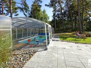 Der Pool im Garten