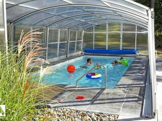 Blick auf den Pool