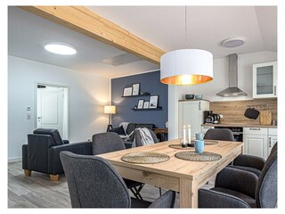 Essbereich mit Küchenzeile Emma