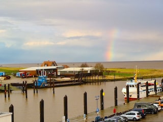 Blick aus dem Esszimmer