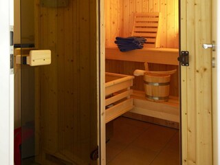 Dampfsauna für zwei Personen